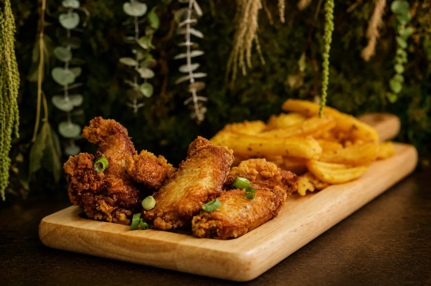 Nuggets de pui cu cartofi