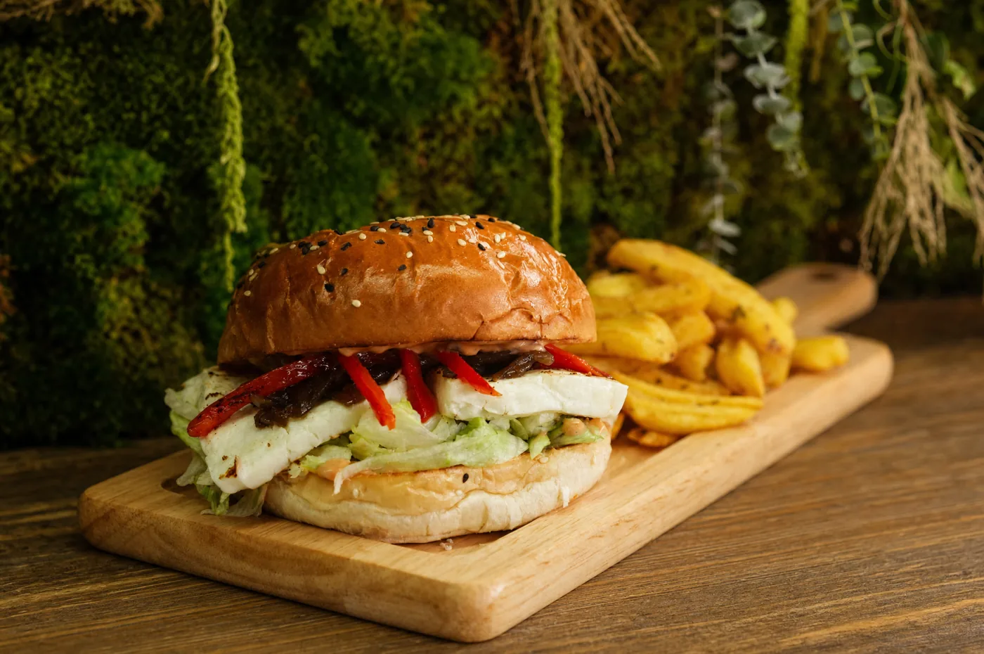 Halloumi Burger